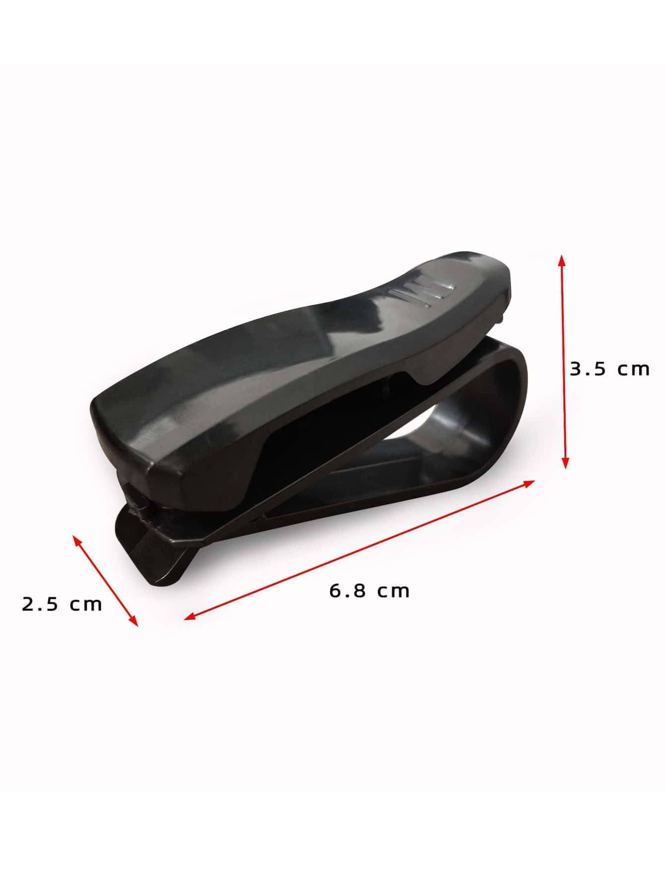 1Pc Plain Car Sun Visor Glasses Holder