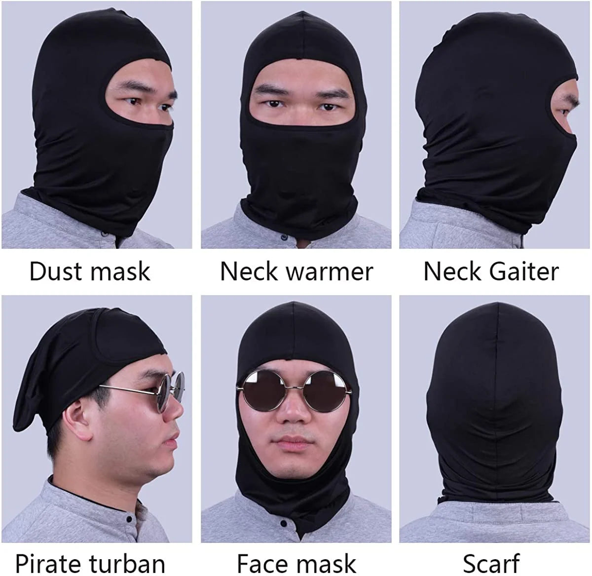 UV Sun Balaclava Full Face Mask Winter Windproof Ski Mask for Outdoor Motorcycle Cycling