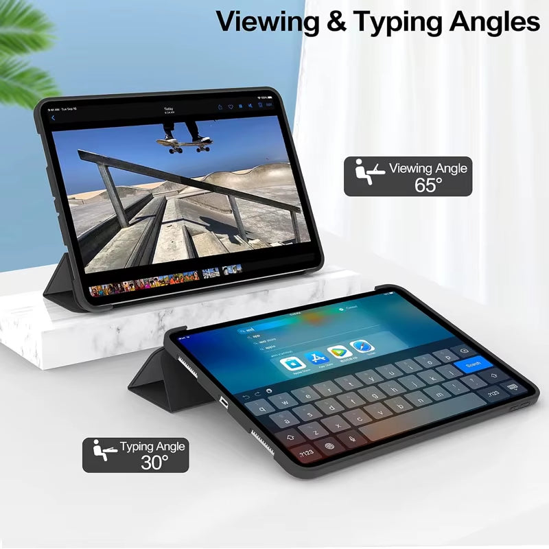 For Funda Mi Pad 8 7 6 Pro 5 11.2 Case Redmi Pad SE 11 10.6 8.7 12.1 Auto Wake up & Sleep Silicone Cover Support Charging