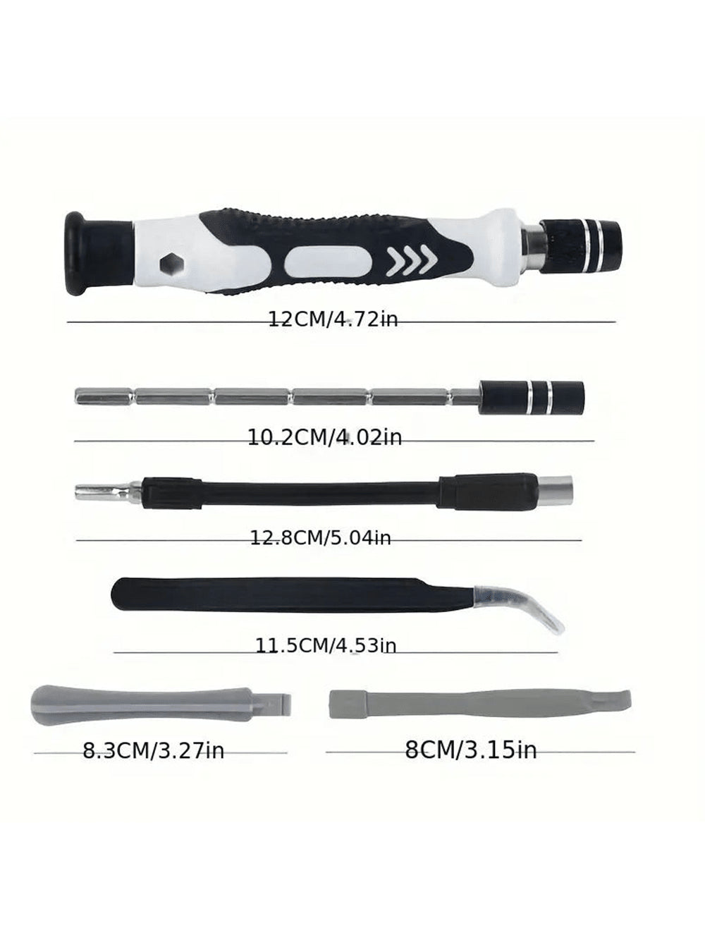 1Set 115 in 1 Precision Screwdriver Set Multi Functional Metal Tool Kit for Watch Mobile Phone Disassembly Repair and Maintenance 10X18Cm Portable Case for Easy Storage, Tools for Men