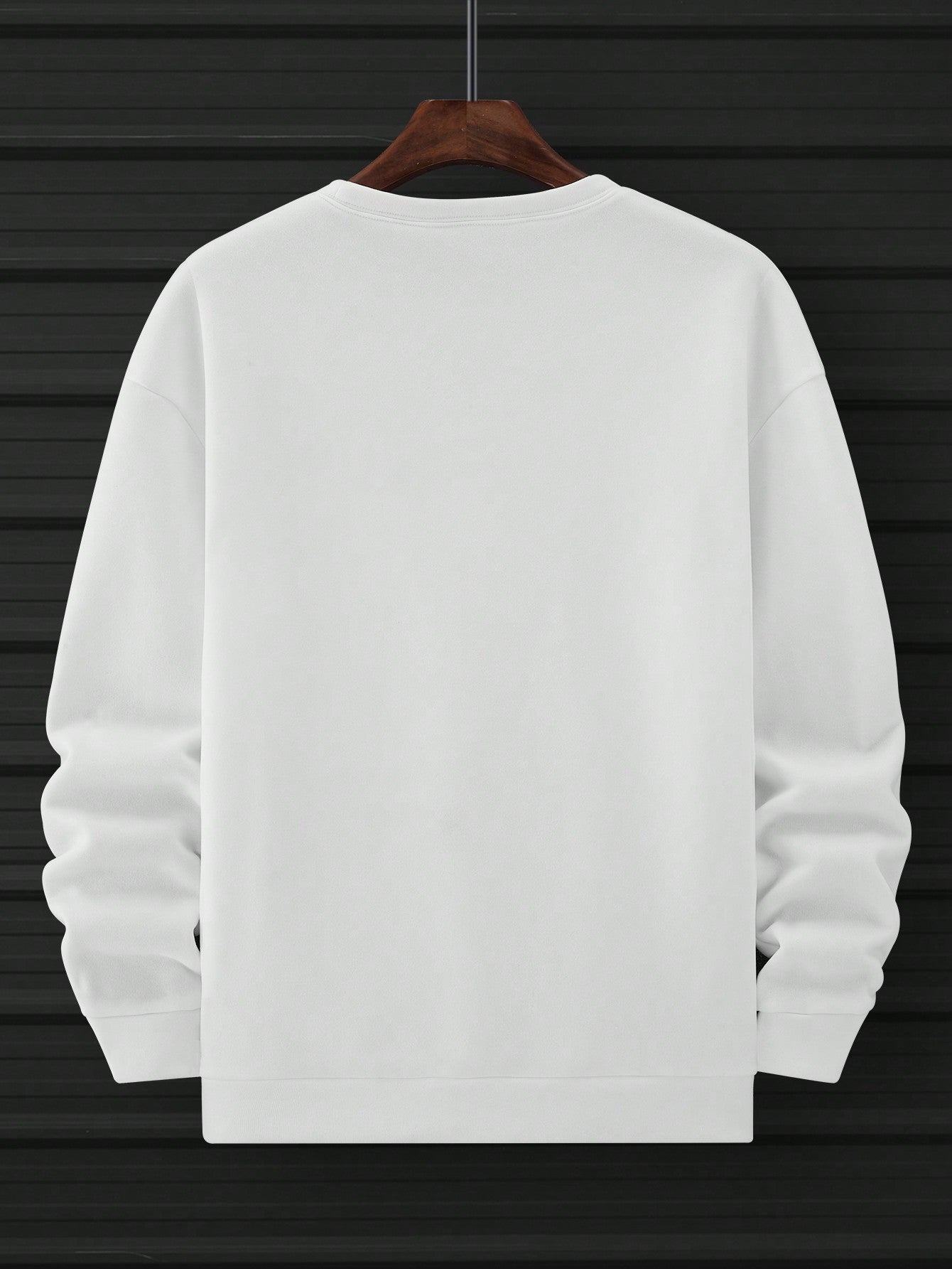 Manfinity Homme Men'S Loose Fit Letter Print Long Sleeve Vintage Going Out Sweatshirt, Friends
