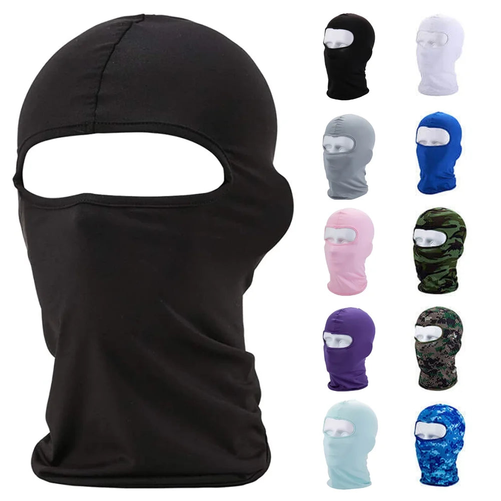UV Sun Balaclava Full Face Mask Winter Windproof Ski Mask for Outdoor Motorcycle Cycling