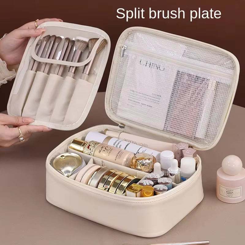 New Women'S Cosmetic Bag Portable Storage Bag Large Capacity Luxury Makeup Bag Travel Organizer Essentials Toiletry Bag