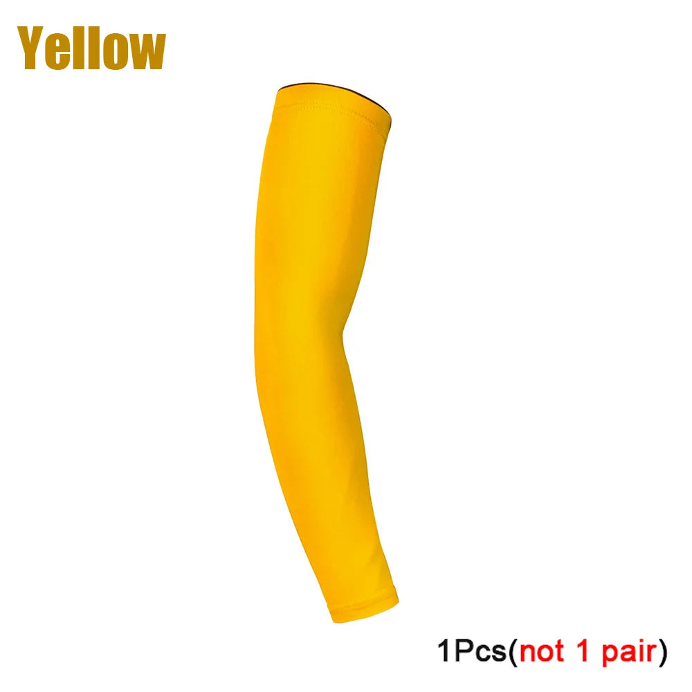 Toprunn Cooling Arm Sleeves for Men Women Outdoor UV Protection Sports Sleeves for Basketball Football Volleyball Cycling