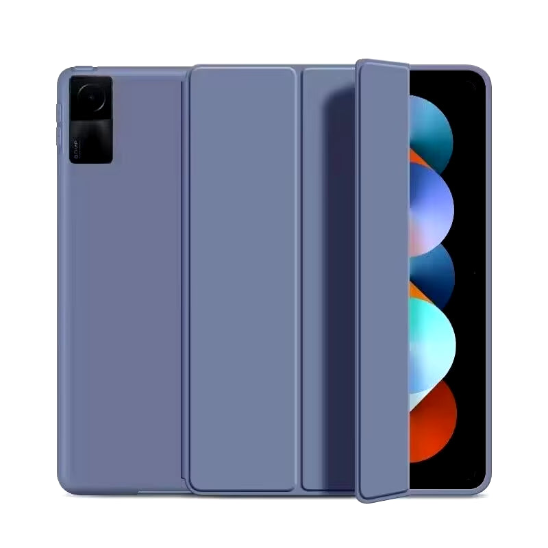 For Funda Mi Pad 8 7 6 Pro 5 11.2 Case Redmi Pad SE 11 10.6 8.7 12.1 Auto Wake up & Sleep Silicone Cover Support Charging