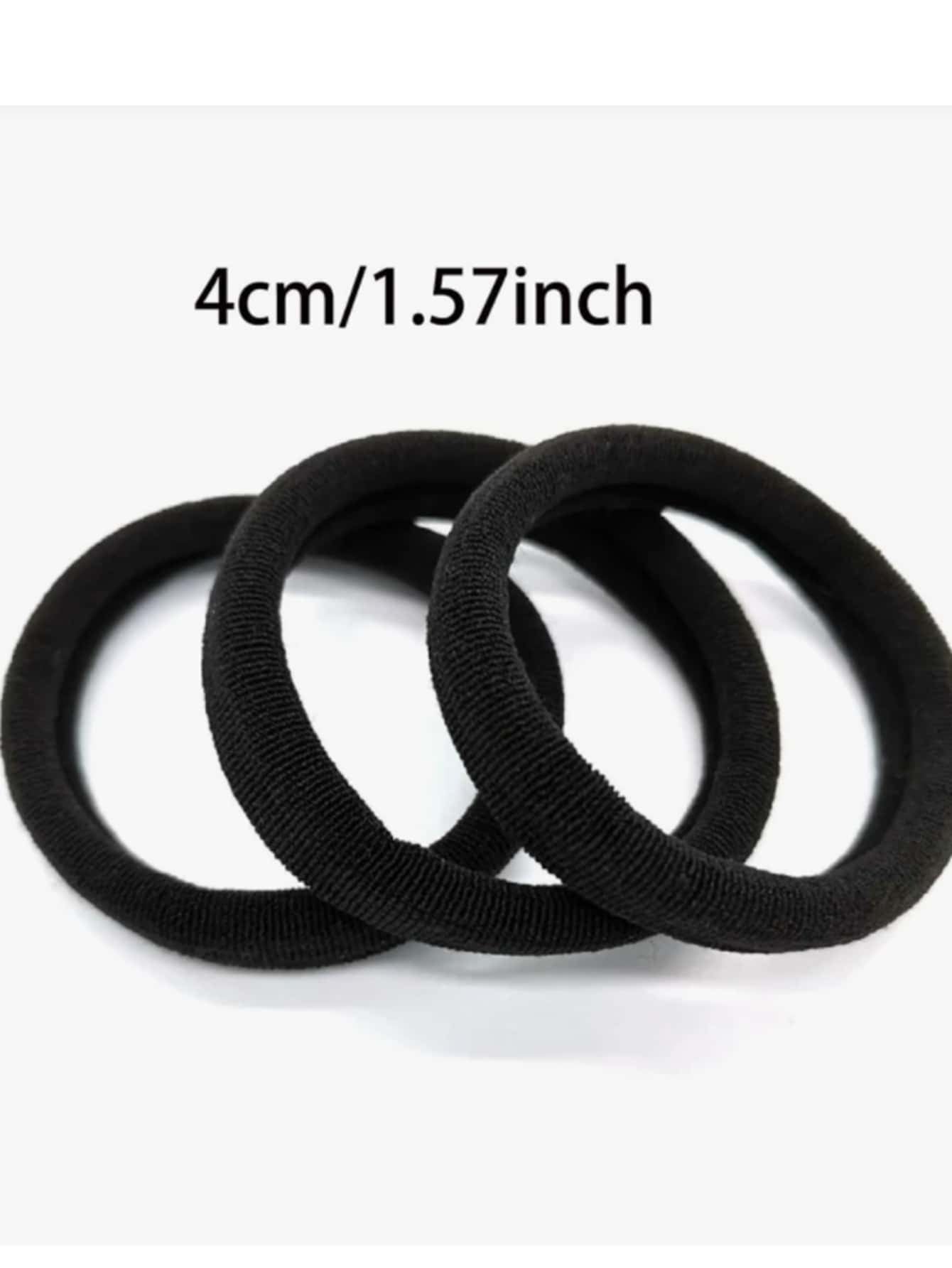 100Pcs Simple Elastic Seamless Hair Ties for Women, Perfect for Daily Use Casual Ponytail Holders Hair Elastics Hair Rubber Bands Scrunchies Hair Rope, Hair Bobbles ,Head Piece