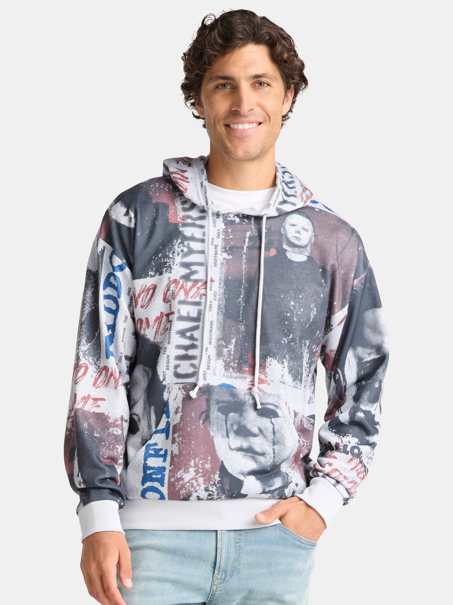 Men'S & Big Men'S Michael Myers Graphic Hoodie Sweatshirt, Sizes XS-3XL