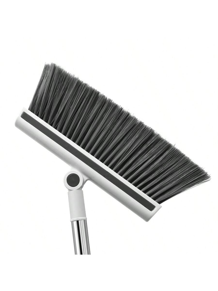 3Pc Broom Set,Upright Dust Pan Combo for Home, Kitchen, Room, Office, Lobby Floor Use without Bending,Garden Tools