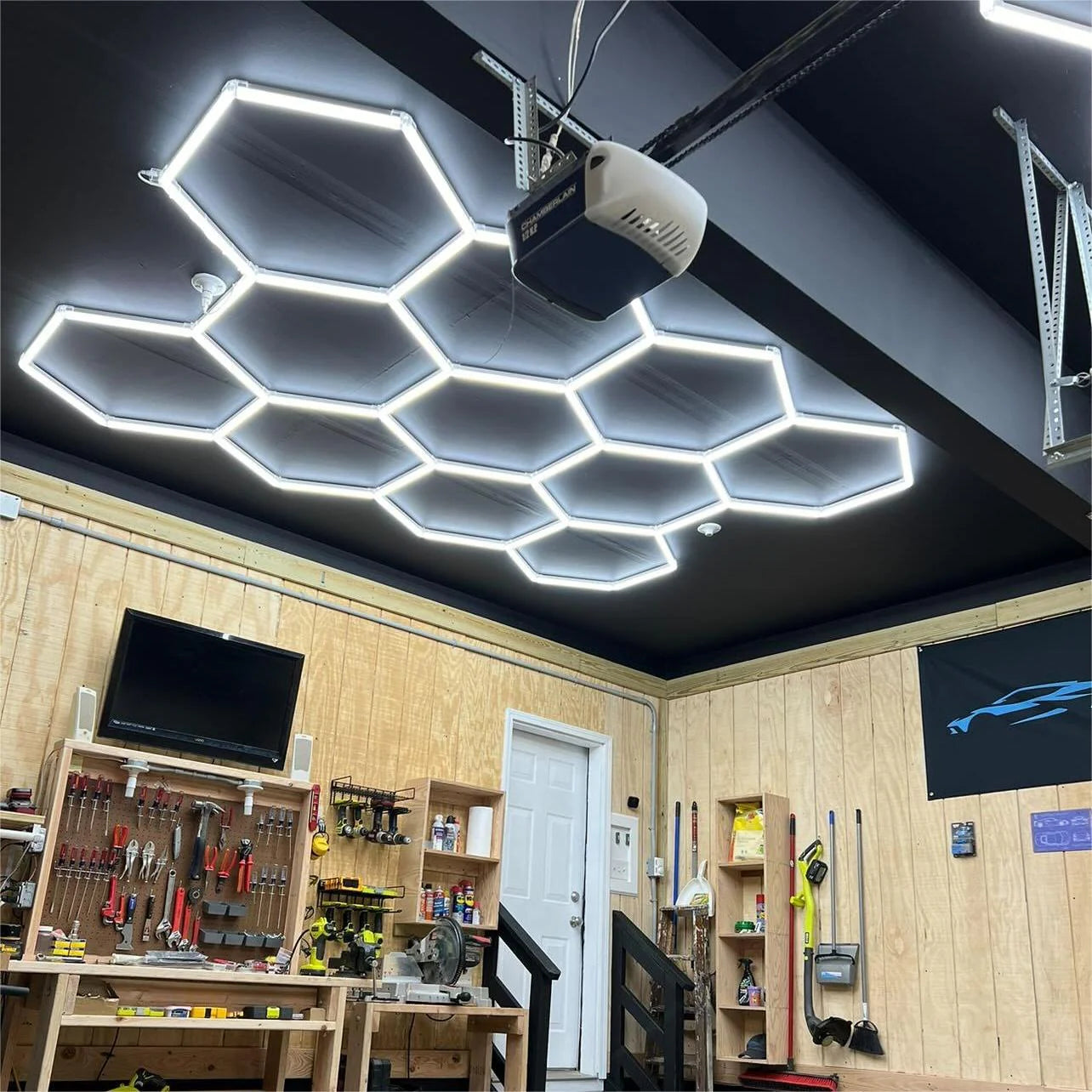 Hexagon Garage Lights Gen 2