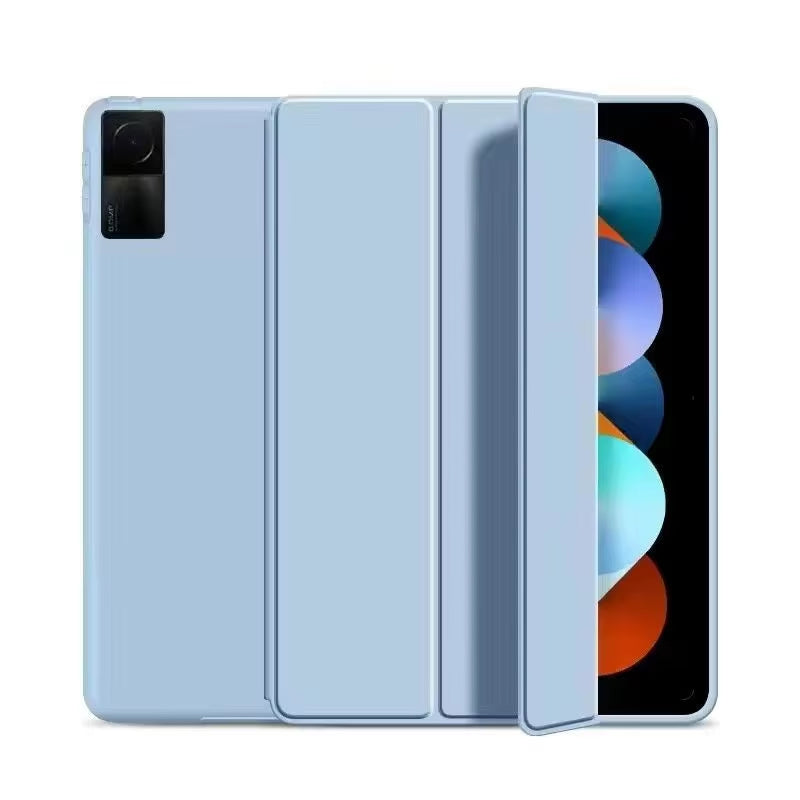 For Funda Mi Pad 8 7 6 Pro 5 11.2 Case Redmi Pad SE 11 10.6 8.7 12.1 Auto Wake up & Sleep Silicone Cover Support Charging