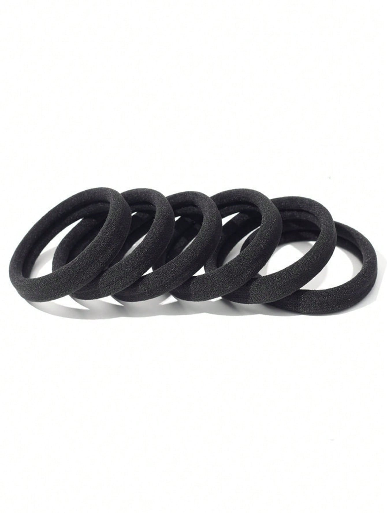 100Pcs Simple Elastic Seamless Hair Ties for Women, Perfect for Daily Use Casual Ponytail Holders Hair Elastics Hair Rubber Bands Scrunchies Hair Rope, Hair Bobbles ,Head Piece