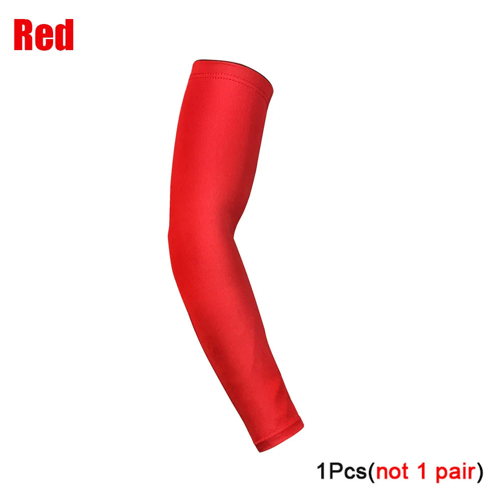 Toprunn Cooling Arm Sleeves for Men Women Outdoor UV Protection Sports Sleeves for Basketball Football Volleyball Cycling
