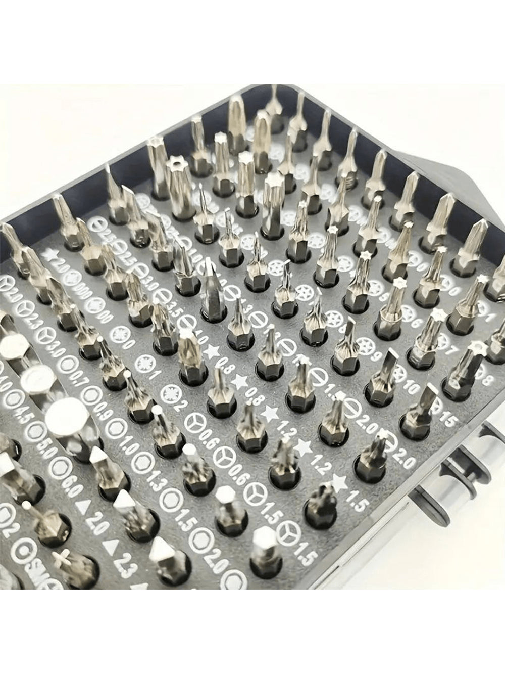 1Set 115 in 1 Precision Screwdriver Set Multi Functional Metal Tool Kit for Watch Mobile Phone Disassembly Repair and Maintenance 10X18Cm Portable Case for Easy Storage, Tools for Men
