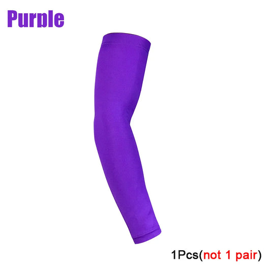 Toprunn Cooling Arm Sleeves for Men Women Outdoor UV Protection Sports Sleeves for Basketball Football Volleyball Cycling