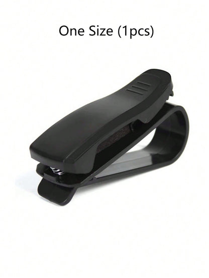 1Pc Plain Car Sun Visor Glasses Holder