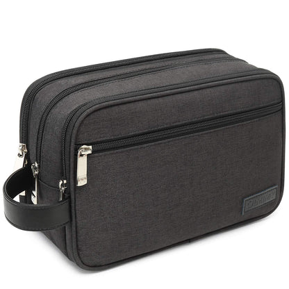 Travel Toiletry Bag for Women and Men, Dopp Kit Shaving Bag for Toiletries, Makeup Cosmetic Bag for Travel Accessories, Large Capacity Toiletry Travel Bag Portable Carry on Essentials Organizer