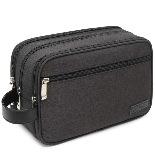 Travel Toiletry Bag for Women and Men, Dopp Kit Shaving Bag for Toiletries, Makeup Cosmetic Bag for Travel Accessories, Large Capacity Toiletry Travel Bag Portable Carry on Essentials Organizer