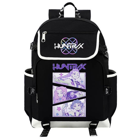 Kpop Demon Hunters Backpack for Girl Boy Student Teenager Rucksack Women Casual School Bags Travel Mochila
