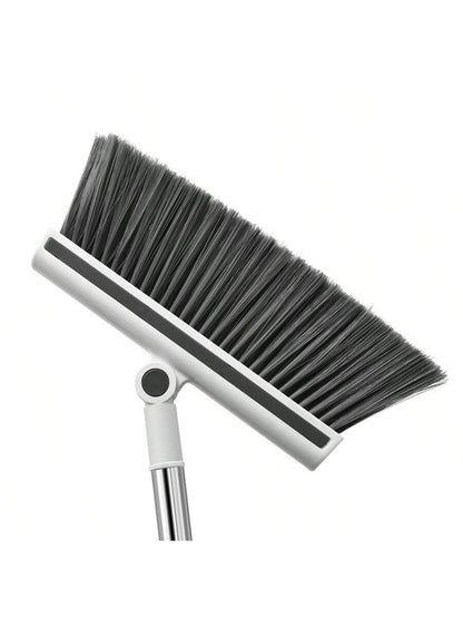 3Pc Broom Set,Upright Dust Pan Combo for Home, Kitchen, Room, Office, Lobby Floor Use without Bending,Garden Tools