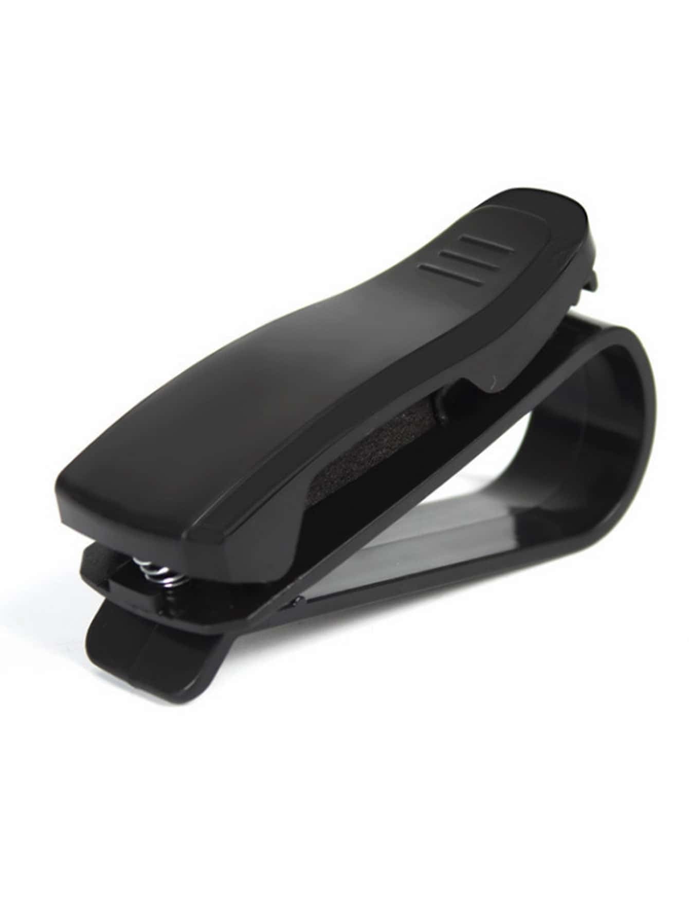 1Pc Plain Car Sun Visor Glasses Holder