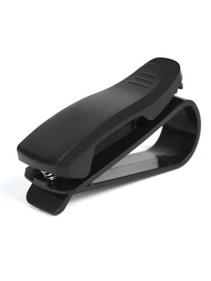 1Pc Plain Car Sun Visor Glasses Holder