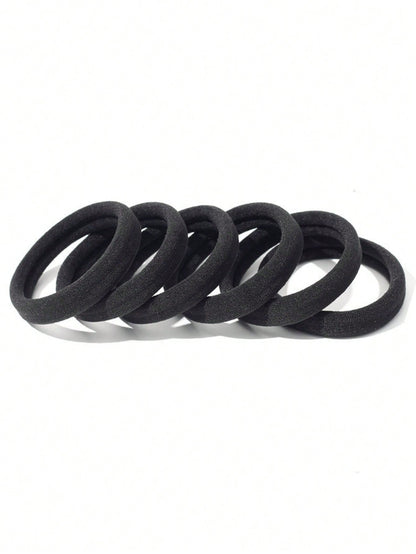 100Pcs Simple Elastic Seamless Hair Ties for Women, Perfect for Daily Use Casual Ponytail Holders Hair Elastics Hair Rubber Bands Scrunchies Hair Rope, Hair Bobbles ,Head Piece