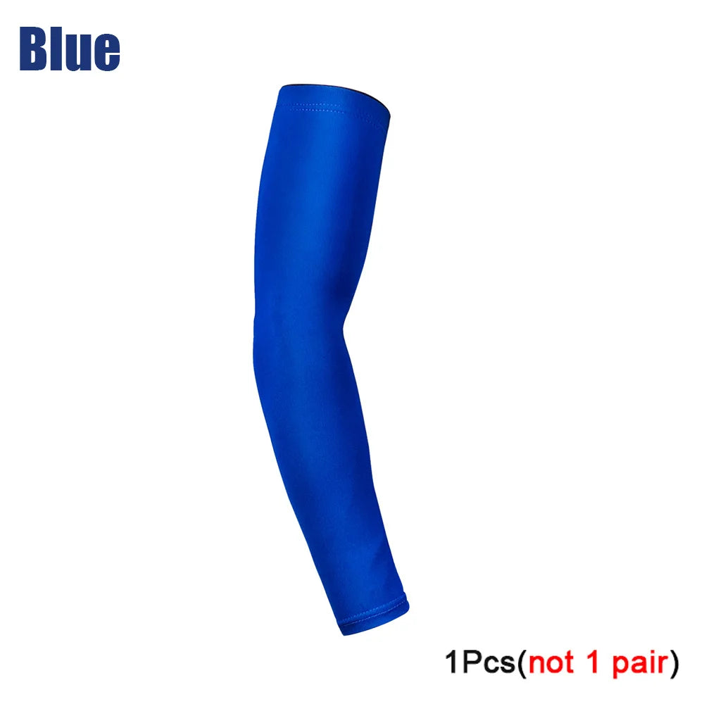 Toprunn Cooling Arm Sleeves for Men Women Outdoor UV Protection Sports Sleeves for Basketball Football Volleyball Cycling