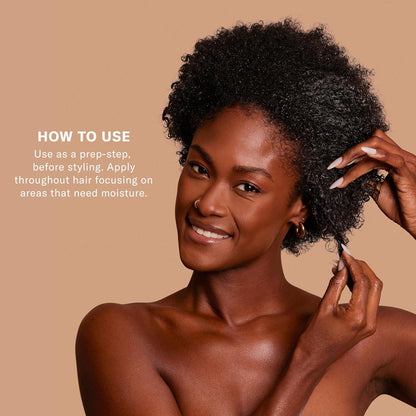 Multivitamin Leave-In Heat Protection up to 450°F – Strengthen, Repair & Add Shine to Straight, Wavy, Curly, Coily Hair Types 1A–4C – Sulfate & Paraben Free